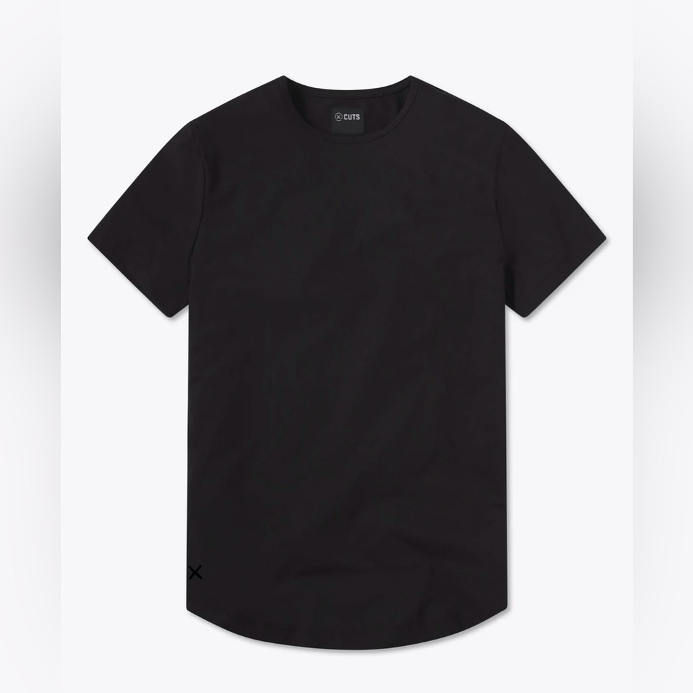 NWT CUTS Men's Medium AO Curve-Hem Short Sleeve Tee